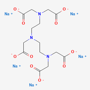 펜타소듐펜테테이트 PubChem 분자구조식