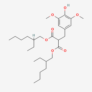 비스-에틸헥실하이드록시다이메톡시벤질말로네이트 PubChem 분자구조식