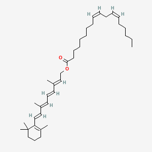 레티닐리놀리에이트 PubChem 분자구조식