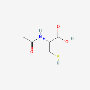 아세틸시스테인 PubChem 분자구조식
