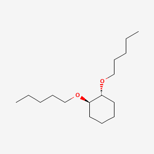 다이펜틸옥시사이클로헥산 PubChem 분자구조식