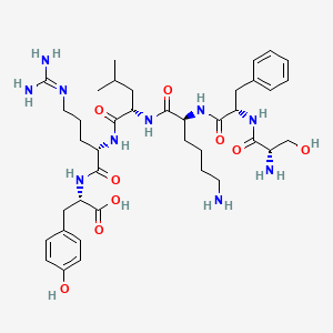 헥사펩타이드-33 PubChem 분자구조식