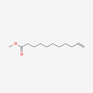 메틸운데실레네이트 PubChem 분자구조식