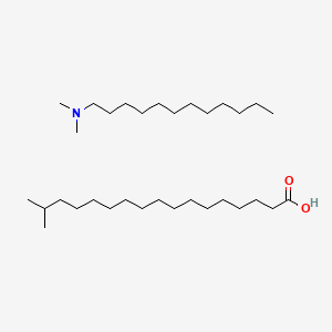 다이메틸라우라민아이소스테아레이트 PubChem 분자구조식