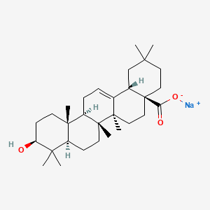 소듐올레아놀레이트 PubChem 분자구조식