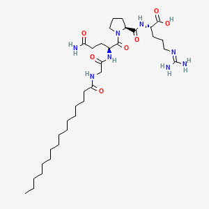 팔미토일테트라펩타이드-7 PubChem 분자구조식