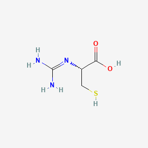 아미디노시스테인 PubChem 분자구조식
