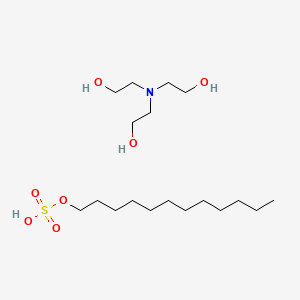 티이에이-라우릴설페이트 PubChem 분자구조식
