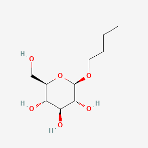 부틸글루코사이드 PubChem 분자구조식
