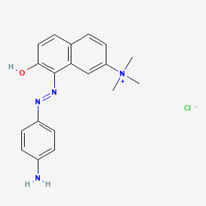 염기성갈색16호 PubChem 분자구조식