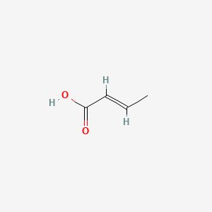 크로토닉애씨드 PubChem 분자구조식