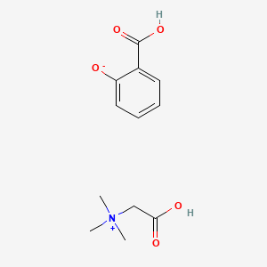 베타인살리실레이트 PubChem 분자구조식
