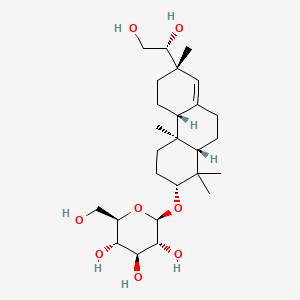 다루토사이드 PubChem 분자구조식