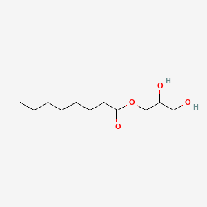 글리세릴카프릴레이트 PubChem 분자구조식