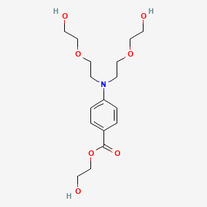 피이지-25파바 PubChem 분자구조식