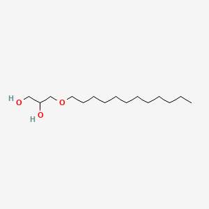 글리세릴라우릴에터 PubChem 분자구조식