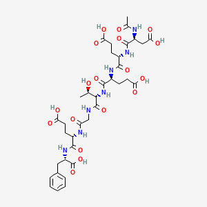 아세틸에스에이치-헵타펩타이드-1 PubChem 분자구조식