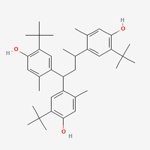 트라이부틸크레실부탄 PubChem 분자구조식