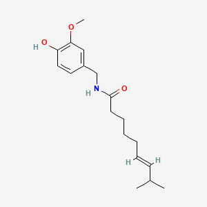 캡사이신 PubChem 분자구조식