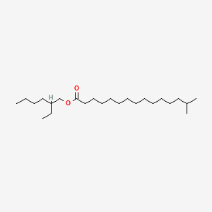 에틸헥실아이소팔미테이트 PubChem 분자구조식