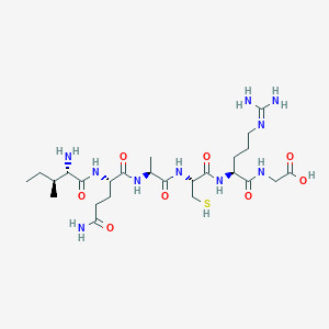 헥사펩타이드-42 PubChem 분자구조식