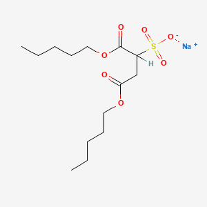 다이아밀소듐설포석시네이트 PubChem 분자구조식