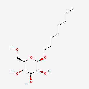 카프릴릴글루코사이드 PubChem 분자구조식