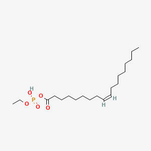 올레일에틸포스페이트 PubChem 분자구조식