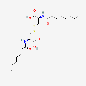다이카프릴로일시스틴 PubChem 분자구조식