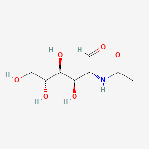 아세틸글루코사민 PubChem 분자구조식