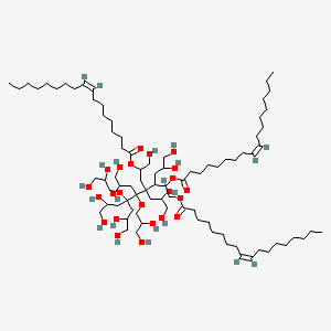 폴리글리세릴-10트라이올리에이트 PubChem 분자구조식