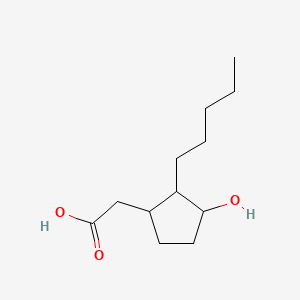 테트라하이드로자스모닉애씨드 PubChem 분자구조식