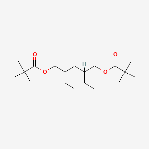 다이에틸펜탄다이올다이네오펜타노에이트 PubChem 분자구조식