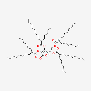 테트라헥실데실아스코베이트 PubChem 분자구조식