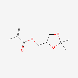 아이소프로필리덴글리세릴메타크릴레이트 PubChem 분자구조식