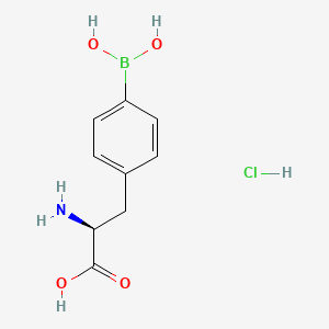 보로노페닐알라닌에이치씨엘 PubChem 분자구조식