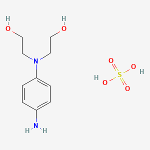 N,N-비스(2-히드록시에틸)-p-페닐렌디아민설페이트 PubChem 분자구조식