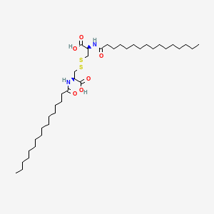다이팔미토일시스틴 PubChem 분자구조식