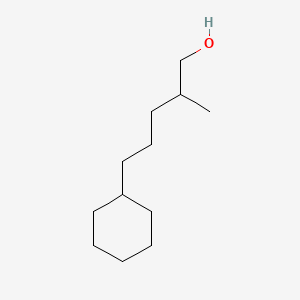 2-메틸5-사이클로헥실펜탄올 PubChem 분자구조식
