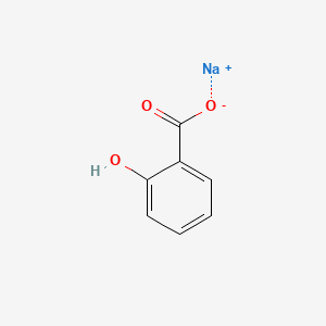 소듐살리실레이트 PubChem 분자구조식