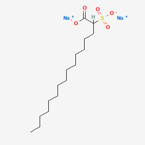 다이소듐2-설포팔미테이트 PubChem 분자구조식