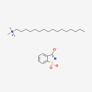 세트리모늄사카리네이트 PubChem 분자구조식