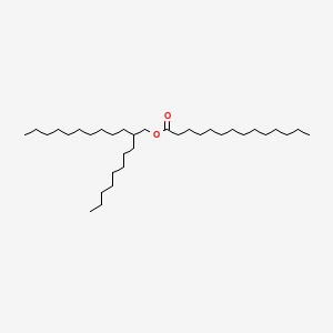 옥틸도데실미리스테이트 PubChem 분자구조식
