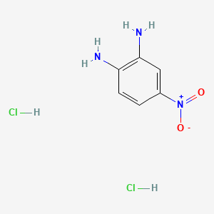 4-나이트로-o-페닐렌다이아민다이하이드로클로라이드 PubChem 분자구조식