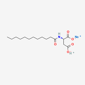소듐라우로일아스파테이트 PubChem 분자구조식