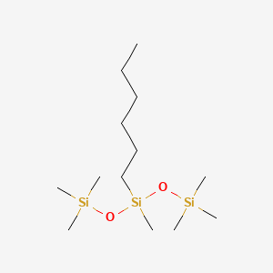 헥실메티콘 PubChem 분자구조식