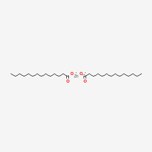 징크미리스테이트 PubChem 분자구조식