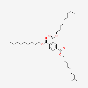 트라이아이소데실트라이멜리테이트 PubChem 분자구조식