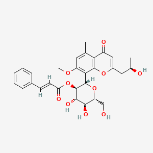 메틸알로에시닐신나메이트 PubChem 분자구조식