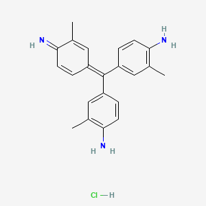 염기성자색2호 PubChem 분자구조식